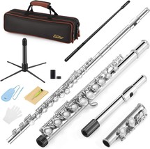 Eastar C Flutes Closed Hole 16 Keys Flute For Beginner Kids Student Flut... - $110.98