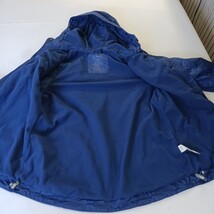 LL Bean #293745 Misses Size M Reg Blue Hoodie Full Zip Nylon Jacket Pockets  image 10