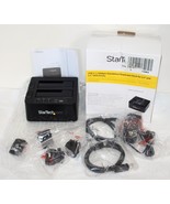 StarTech USB 2.5&quot; &amp; 3.5&quot; SATA Hard Drive Standalone Duplicator Dock ~ Ne... - $1,117.73 MXN