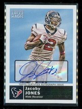 2010 Topps Magic Signed Auto Jacoby Jones #144 Texans Football Card - $9.89