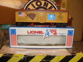 Lionel O Guage Spirit Of 76 SOUTH CAROLINA BOX CAR 6-7608 BOXED - £39.31 GBP
