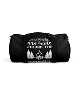 Personalised Fire Camp Duffel Bag Black 100% Polyester Outdoor Accessory - £51.54 GBP+