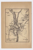 1903 Original Antique City Map Of Bad Gastein / Austria - £15.76 GBP