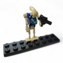 LEGO Battle Droid Pilot Minifigure Star Wars Clone Wars Blue w/Blaster - £3.11 GBP