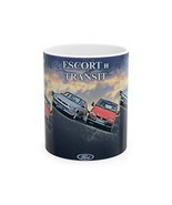 Escort &amp; Transit Car Retro Art Ceramic Mug - Auto Enthusiast Coffee Cup - $13.86+