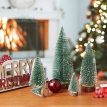 Mini Christmas Tree, Desktop Miniature Pine Tree, Table Top Small Christ... - £18.97 GBP