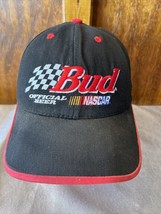 VINTAGE BUD OFFICIAL BEER NASCAR 1996 ANHEUSER BUSCH HAT - £16.73 GBP