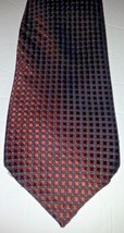 George Martin Collection Mens Polyester Necktie Brown  - £4.70 GBP