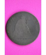 1853 P Seated Liberty Silver Quarter Scarce Guaranteed Authentic Rare Co... - $491.11 MXN
