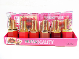 Lip Lipstick Gloss Tube Womens Cosmetic MatteTubes Various Shades of Red Makeup - £5.32 GBP