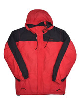 LL Bean Outdoor Gear Mountain Parka Jacket Mens M Red LiteLoft Insulated Hooded - £30.33 GBP