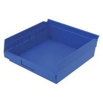 Akro-Mils 30170Blue Shelf Storage Bin, Blue, Plastic, 11 5/8 In L X 11 1... - £14.89 GBP