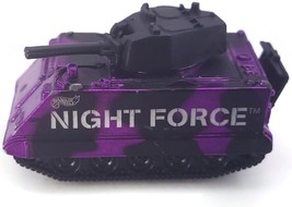 Vintage Mattel Hot Wheels 1983 Purple Night Force Tank - £3.94 GBP