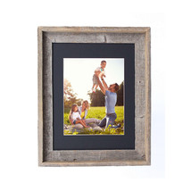 16X20 Rustic Black Picture Frame With Plexiglass Holder - $114.49