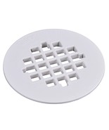4 1/4&quot; rOund Universal Shower floor drain STRAINER White ABS Plastic OAT... - €33,20 EUR