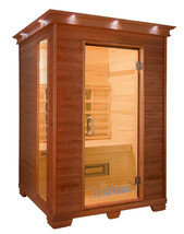 New Therasauna 4746 far infrared sauna - unstained - scratch and dent di... - $5,495.00