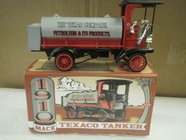 Diecast Ertl F122- 1910 Texaco Mack TANKER/BANK- BOXED- W15 - £3.64 GBP