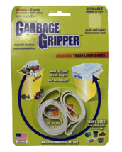 Garbage Gripper Reusable trash liner bands package of 2 - $8.54