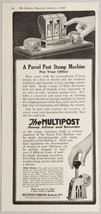 1920 Print Ad Multipost Parcel Post Stamp Machine Made in Rochester,New ... - $18.88