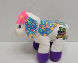 Ganz Webkinz Rockerz Cow Plush Peace Love Moosic HM5101 Colorful - No Code  - £23.38 GBP