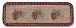 Earth Rugs WW-81 Pinecone Wicker Weave Table Runner 13&quot; x 36&quot; - $44.54