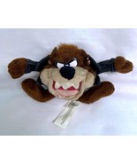 Vintage 1999 Tasmanian Devil Plush Keychain Coin Purse Looney Tunes - $224.48 MXN