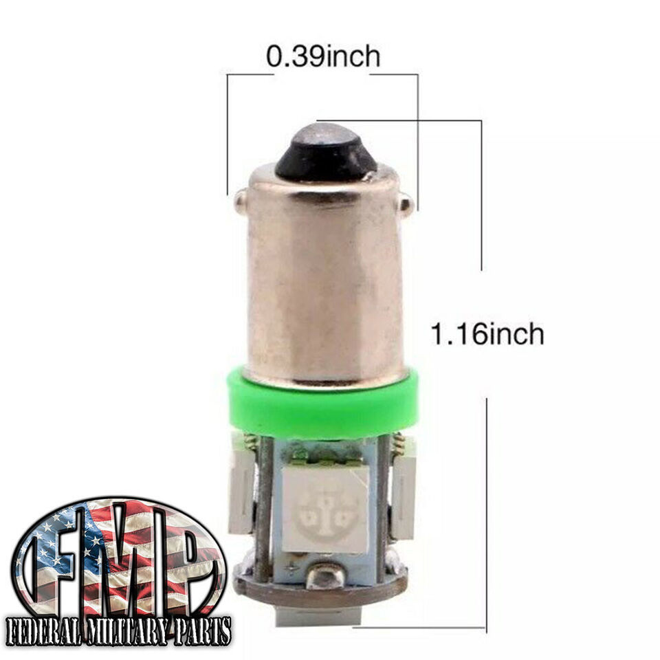 HUMVEE turn Signal Indicator Bulb Only Military M998 BRIGHTEST 24V LED b... - $11.53