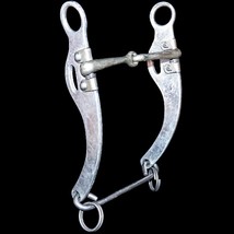 Vintage Mike Quick Bits Aluminum Shank Loose Jaw Smooth Arabian Arab Snaffle Bit - $129.99