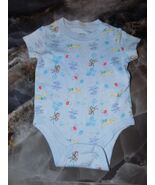 Circo Light Blue Jungle Animals Snap Tee Size NB - $182.04 MXN