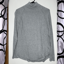 Jeanne Pierre long sleeve turtleneck sweater, 100% cotton size large - £12.33 GBP