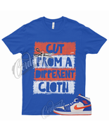 CUT T Shirt for 1 Mid Game Royal Blue Jordan Rush Orange Knicks Wheaties... - £18.49 GBP+