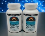 2x Source Naturals Activated Quercetin 100 Tablets Each Bioflavonoid EXP... - $33.51
