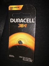 1 x 364 Duracell Silver Oxide Battery (AG1, SR60, D364, SP364, V364, SR621) - £4.50 GBP
