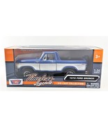 1978 Ford Bronco Open Top with Spare Tire Die-cast 1:24 Scale Model Car Two - €34,22 EUR