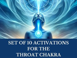 Set of 10 Activations for the Throat Chakra - £49.50 GBP