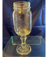 BUBBA GUMP Glass Pedestal Beer Mug, Pre-Owned - $14.77 CAD