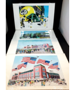 Set of 4 David R. Hipwell Signed Numbered Matted Prints, Green Bay Packe... - $49.49