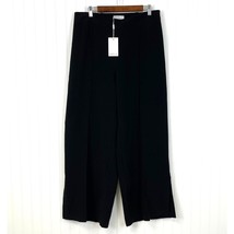 Estelle Ravenna Wide Leg Pant Plus Size US 1X Crepe Seamed Minimalist La... - $35.99