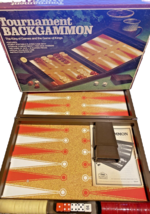 Vintage E. S. Lowe Tournament Backgammon Set Milton Bradley Company E4314 - 1978 - £7.83 GBP