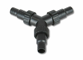 PondH2o Y 3 Way Pond Hose Connector 3/4&#39;&#39;- 1&#39;&#39;, Hose Pipework Adapter Diverter - £17.09 GBP