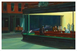 Blade Runner Nighthawks Night Diner Giclee Art Print Poster 24x16 Mondo - £71.93 GBP
