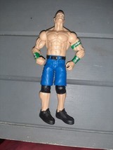  John Cena WWE Wrestling Action Figure 2013 Green Never Give Up - $7.10