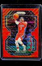 2021-22 Panini Prizm Red Wave Prizm #48 Josh Hart New Orleans Pelicans Card - £2.29 GBP