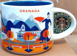 Starbucks You Are Here &#39;Yay City Mug&quot; - 414ml / 14oz - Granada - Spain - $967.83 MXN