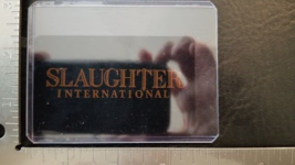 SLAUGHTER - VINTAGE FAN CLUB OFFICIAL PLASTIC MEMBERSHIP CARD - SUPER LO... - $20.00
