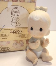 Precious Moments SITTING BABY Figure E-2852/D Retired Piano Baby 3 Inches Tall - £10.32 GBP