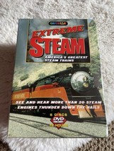 Set of 6 EXTREME STEAM America&#39;s greatest Steam Trains DVD Set - Factory... - $18.70