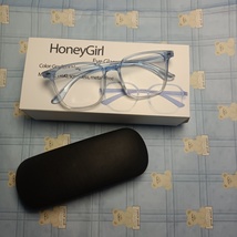 HoneyGirl Eye Glasses-8g, Unisex, Gradient Blue, with Comfortable Dimensions image 3