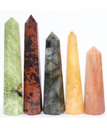 Wholesale! Mix Natural Obelisk Quartz Crystal Wands Point Reiki Healing ... - $909.57 MXN
