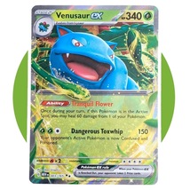 Scarlet &amp; Violet 151 Pokemon Card: Venusaur ex 003/165 - £15.65 GBP
